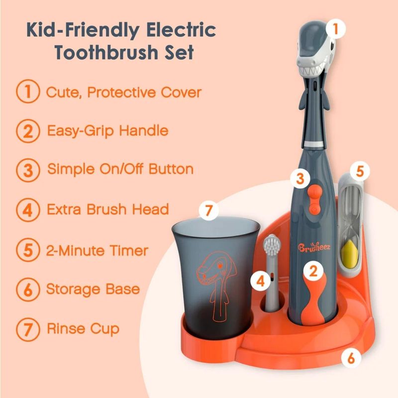 Set-Cepillo-de-Dientes-Electrico-para-niño-Brusheez---Shadow-el-Tiburon
