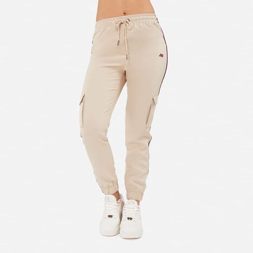 Jogger Cargo New Athletic Eme Beige Mujer