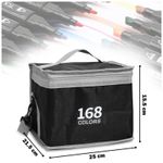 Set-de-168-Plumones-Doble-Punta-con-Estuche-Arte-Premium-Con-Base-y-Correa
