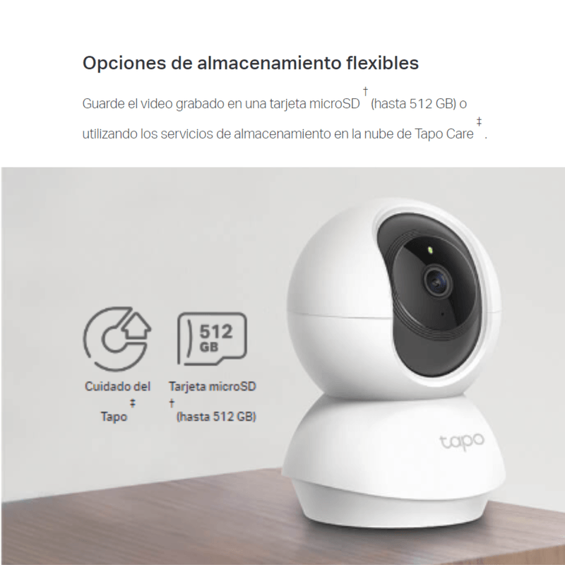Camara-de-Seguridad-Tapo-C210---Micro-SD-128gb---TP-LINK