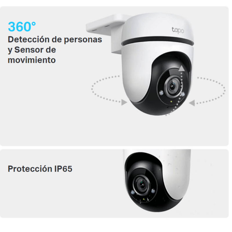 Camara-de-Seguridad-para-exterior-Tapo-C500---MicroSD-64GB----Tp-Link-