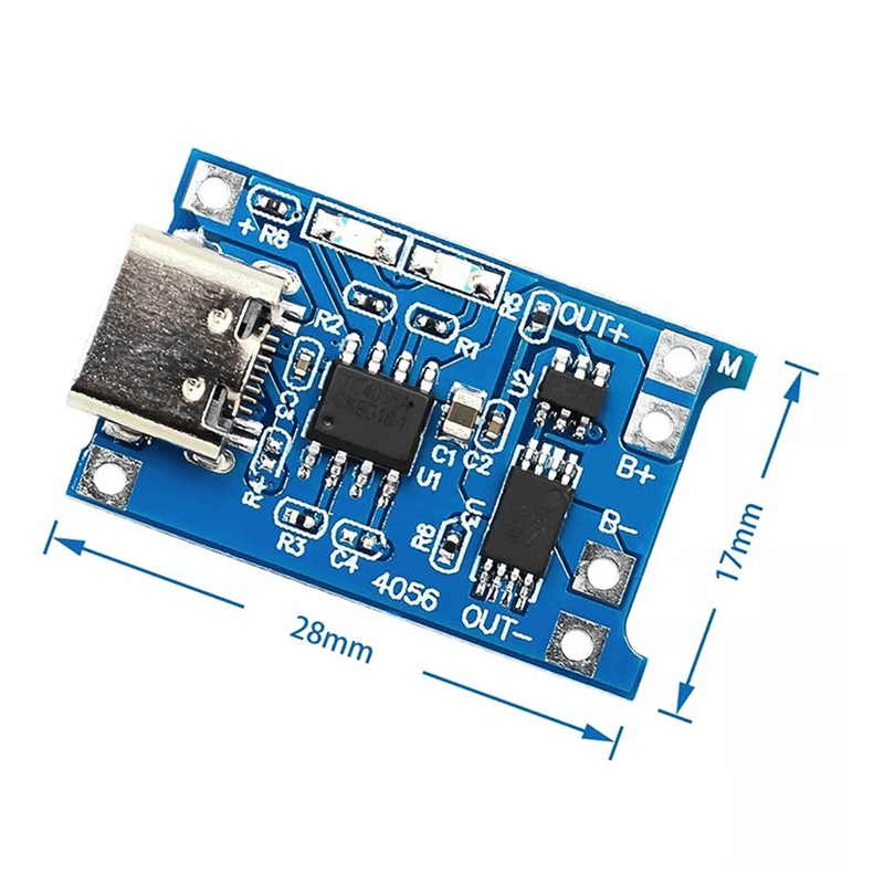 Circuito-Cargador-Bateria-Litio-18650-Usb-Tipo-C-Ic-Tp4056