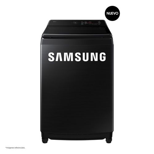 Lavadora SAMSUNG Carga Superior 21 Kg AI Wash EcoBubble WA80F21B9BPE Negro