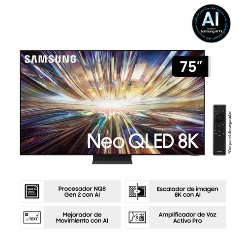 Televisor Samsung 75" QN75QN800DGXPE NEOQLED 8K UHD