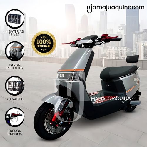 Moto Eléctrica «E-MOTION» Gris