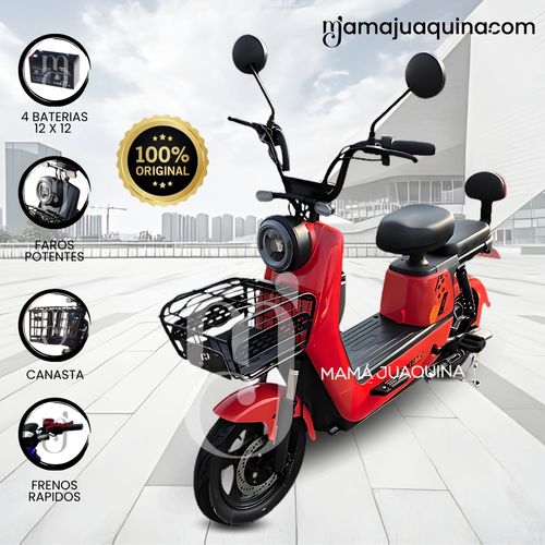 Moto Eléctrica «ECORIDER» Rojo