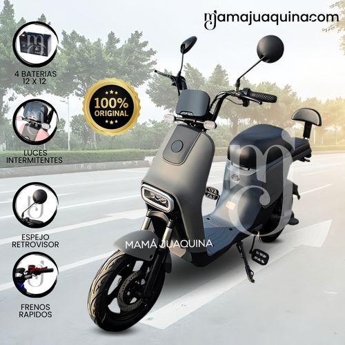 Moto Eléctrica «VOLT THUNDER» Gris