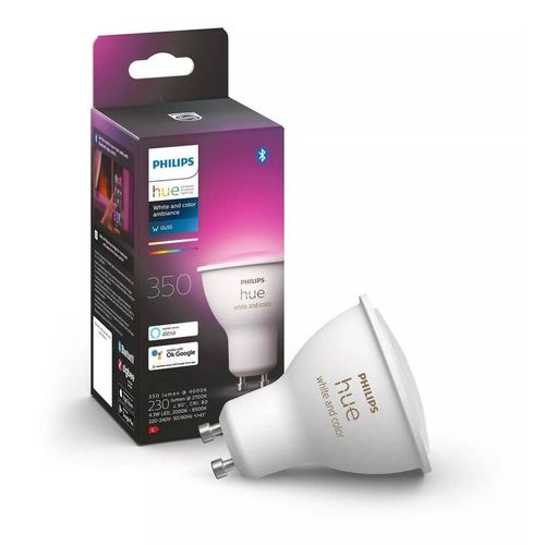 Foco Phlips Hue GU10 White and color ambiance