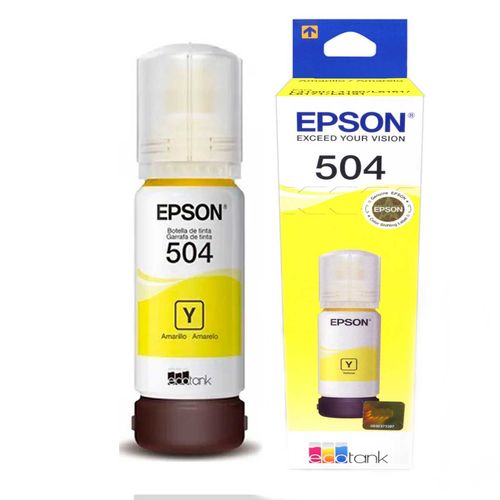 Botella de Tinta Epson T504420 Amarillo