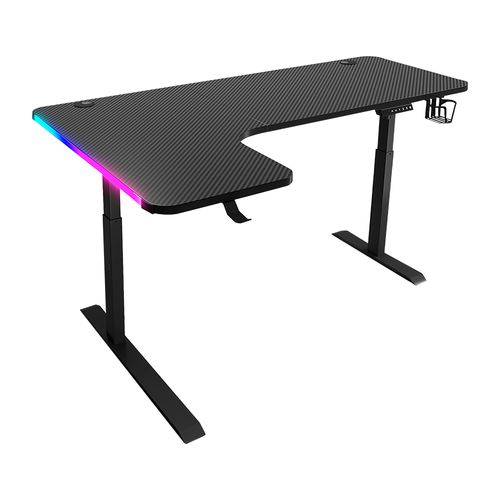 Escritorio Gamer Eléctrico Evox D2104 con Luces LED RGB