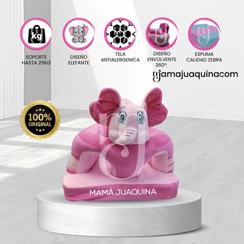Asiento de Apoyo «ANIMAL» Elephante Rosa