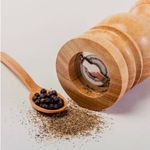 Pimentero-Molinillo-de-sal-y-pimienta-madera-PINO-grosor-ajustable-20cm-Alto