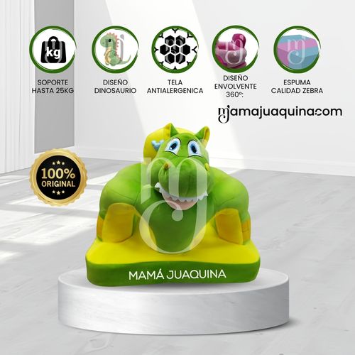 Asiento de Apoyo «ANIMAL» Dinosaurio Verde