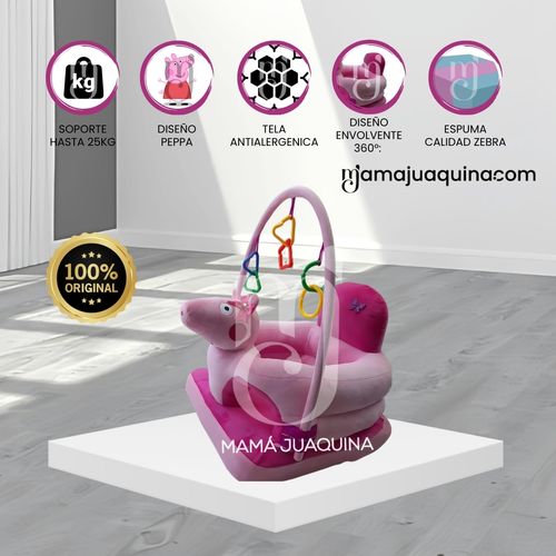 Asiento de Apoyo «ANIMAL» Pepa Pig Rosa