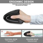 Mouse-Vertical-Inalambrico-Ergonomico-Usb-recargable-dual-mode-24hz