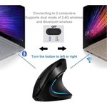 Mouse-Vertical-Inalambrico-Ergonomico-Usb-recargable-dual-mode-24hz