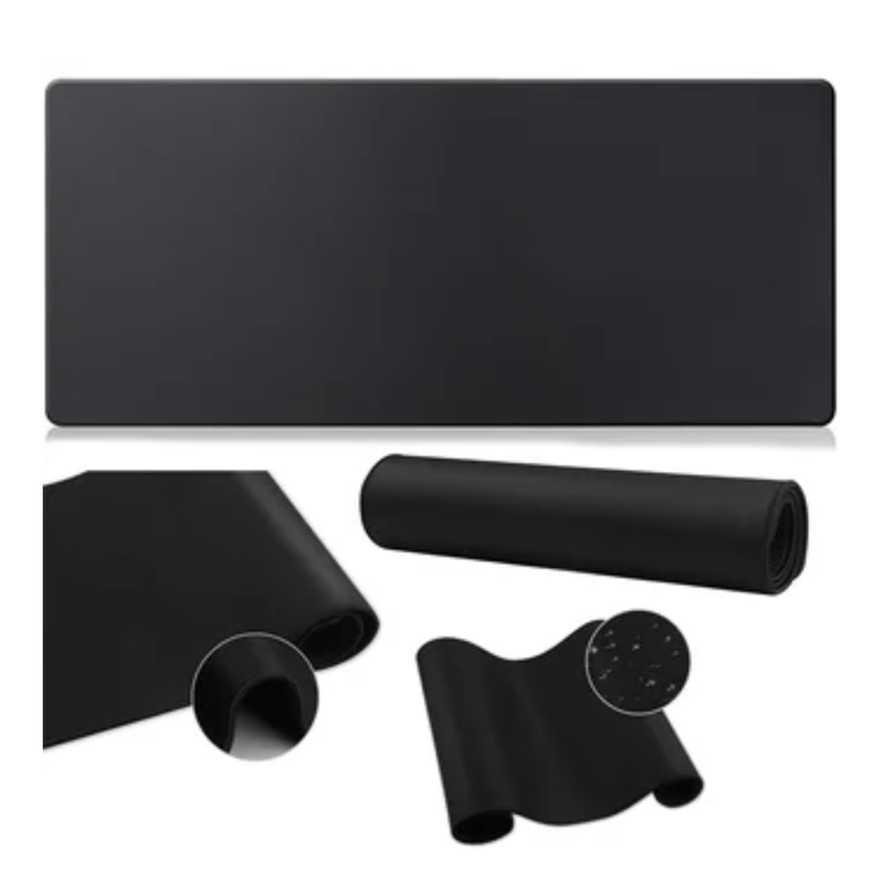 Mouse-pad-Base-Escritorio-Extra-Large-30x80cm-Computador-negro