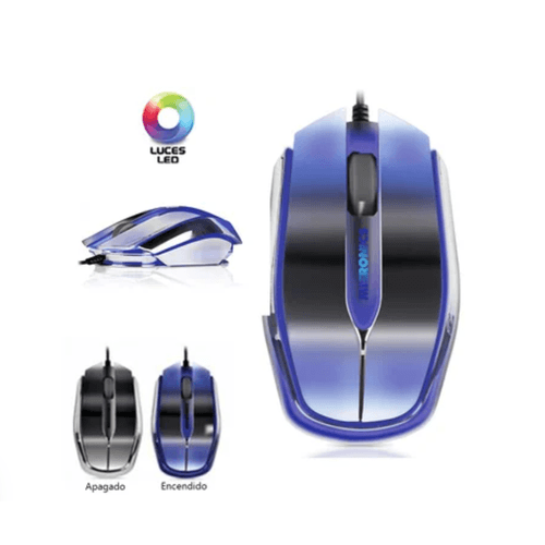 Mouse Gamer Micronics Surfer M-105 Rgb Iluminacion Led