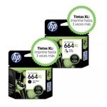 Kit-de-Tinta-HP-664XL-Negro--Tricolor-Original-