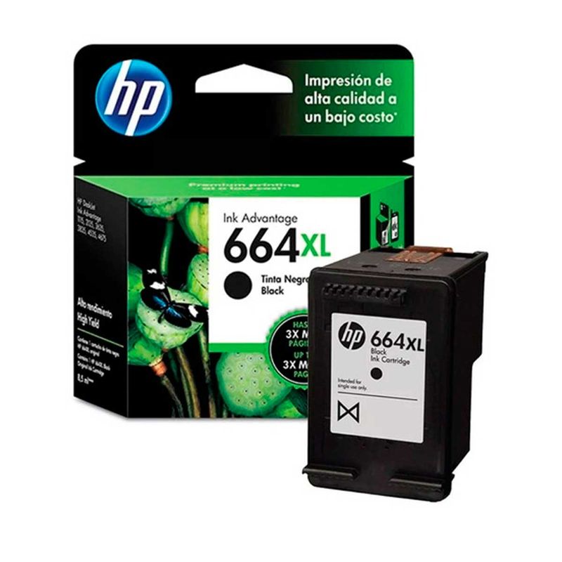 Tinta-HP-664XL-Negro-Original-F6V31AL