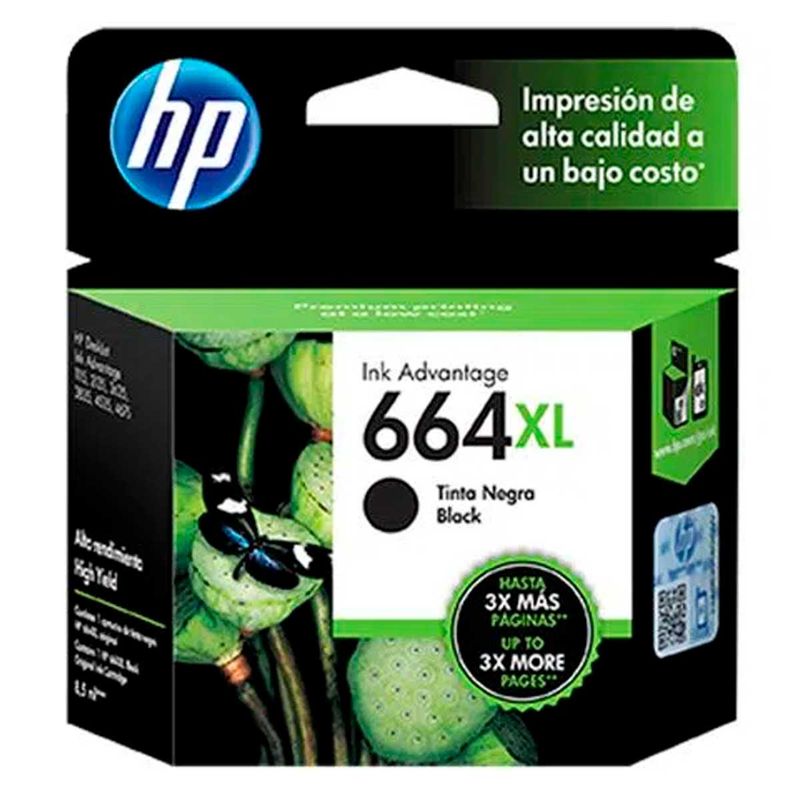 Tinta-HP-664XL-Negro-Original-F6V31AL