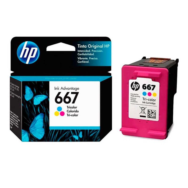 Kit--Tinta-HP-667-Negro--Color-Original