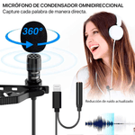 Microfono-Lavalier-Solapero-Lightning-Supervision-De-Audio