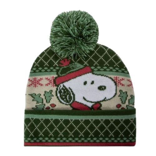 Gorro Beanie Navideño Snoopy Peanuts