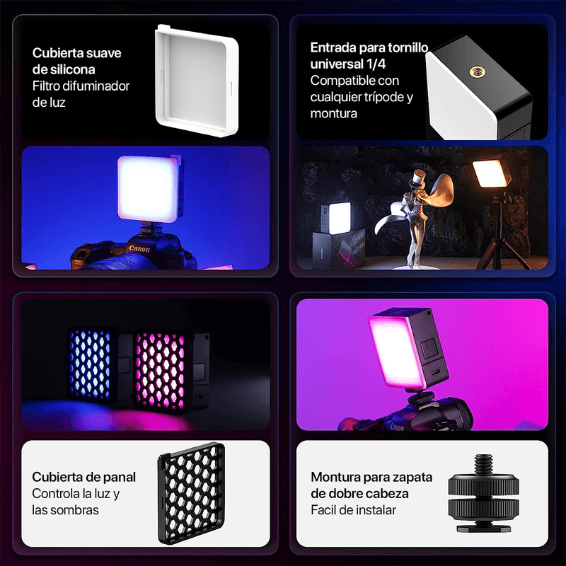 Luz-Led-Ulanzi-Vl49-Rgb-PRO-Recargable-2-Filtros-difuminadores