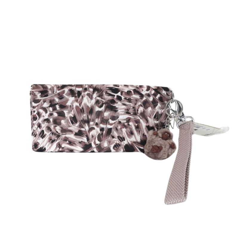 Billetera-Kipling-Rubi-Leopard-Feathers