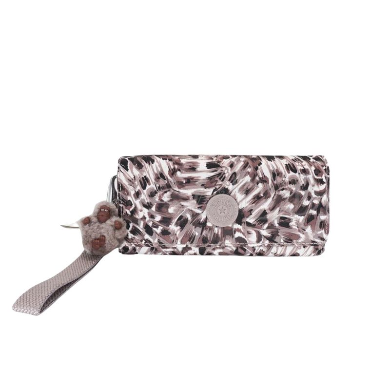 Billetera-Kipling-Rubi-Leopard-Feathers