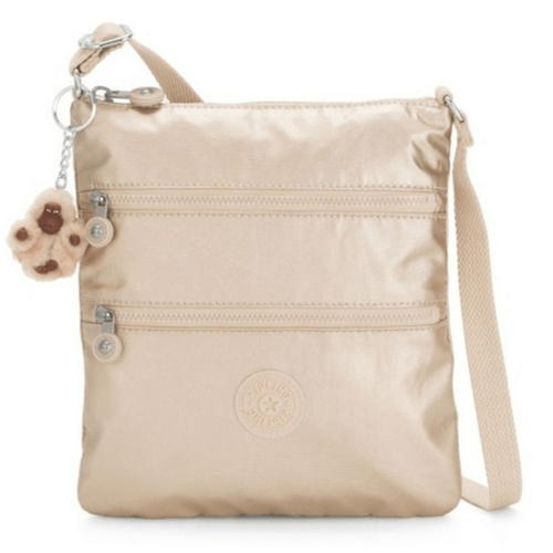 Crossbody o Cartera Kipling Keiko - Gold Metallic