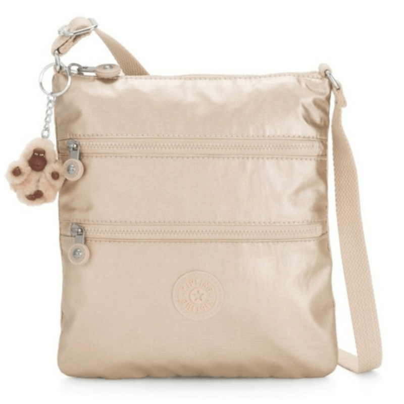 Crossbody-o-Cartera-Kipling-Keiko---Gold-Metallic