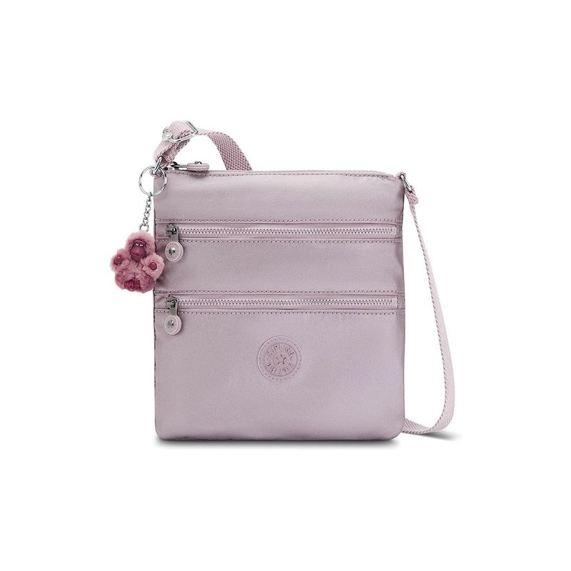 Crossbody-o-Cartera-Kipling-Keiko---Hazelnut-Metallic