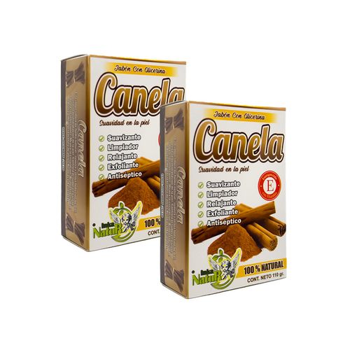 Jabón Con Glicerina De Canela 110Gr 2 Und
