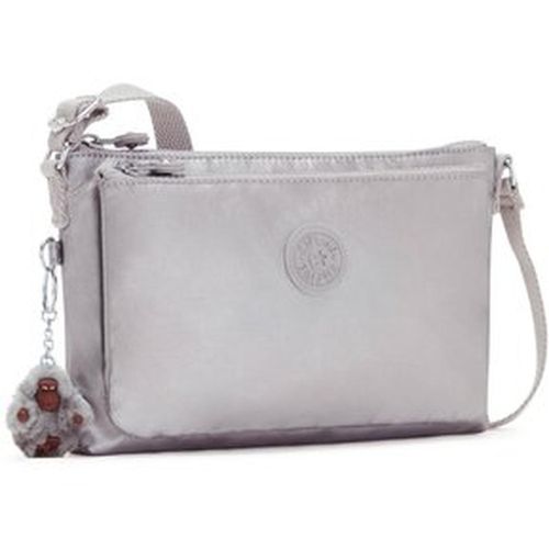 Crossbody o Cartera Bandolera Kipling Mikaela - Plata Metalico