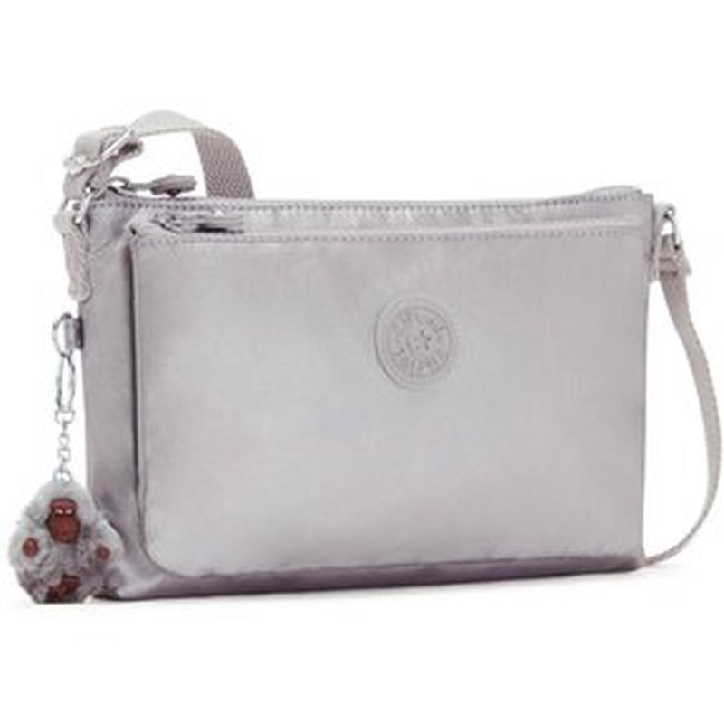Crossbody-o-Cartera-Bandolera-Kipling-Mikaela---Silver