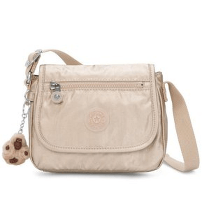 Crossbody-o-Cartera-Bandolera-Kipling-Sabian---Dorado-Metalico
