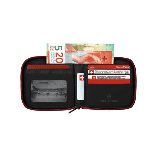 Billetera Victorinox Zip-Around Travel Essential 653363 - Negra