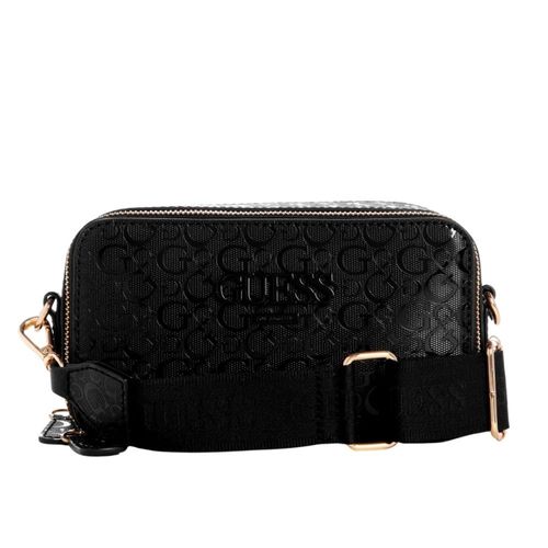 Cartera Crossbody Guess Lewistown - Negro