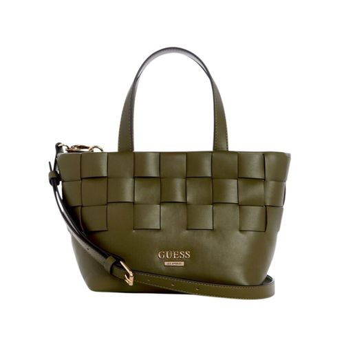 Cartera Sastchel Guess Bordizzo Olive