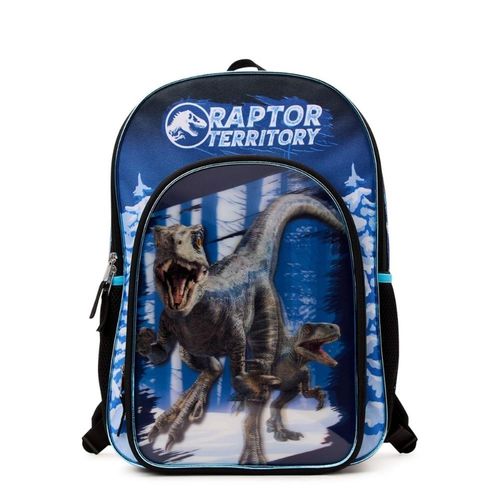 Mochila Escolar Raptor Territory de Jurassic World con compartimiento para laptop 17"