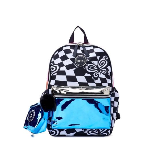 Mochila Escolar Justice Portalaptop 17" - 3 pcs Set