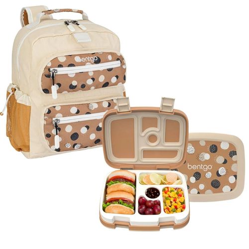 Set Lonchera y Mochila Escolar Bentgo Kids Whimsy & Wonder - Dots