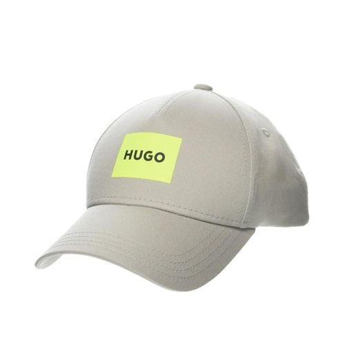 Gorra de algodon HUGO logotipo - Beige