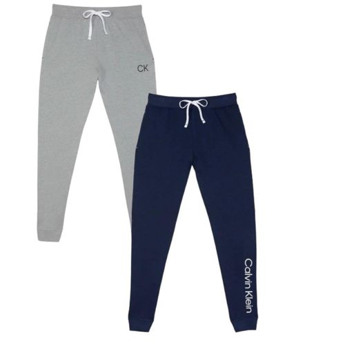 Packx2 Joggers Mujer Calvin Klein - Azul y Gris