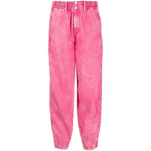 Jean Mom Jogger Tommy Hilfiger Stretch - Rosado