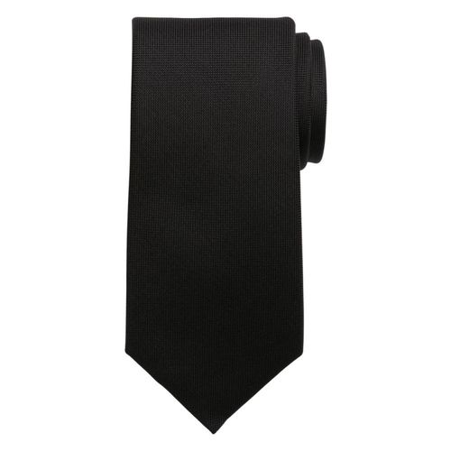 Corbata Calvin Klein Spun Solid - Negro
