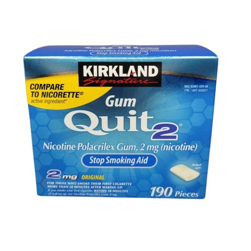 Chicle De Nicotina Para Dejar De Fumar Quit Gum 2 mg