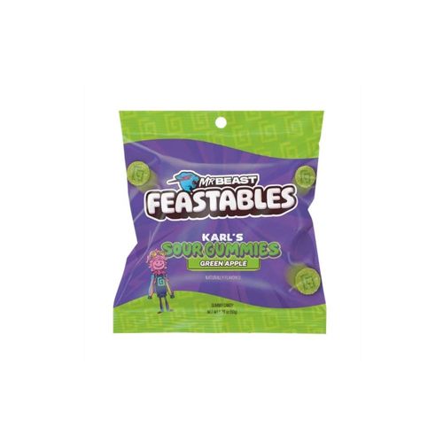Gomitas Karl Gummies Feastables Sour Apple - 100 g